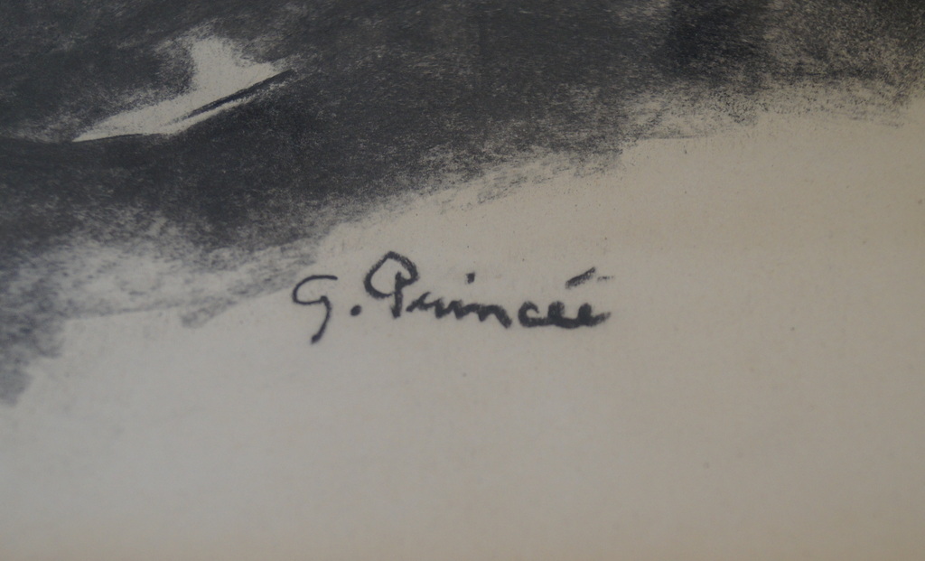 Gerard Princée (1908-1999), houtskool op papier, z.t. kopen? Bied vanaf 75!
