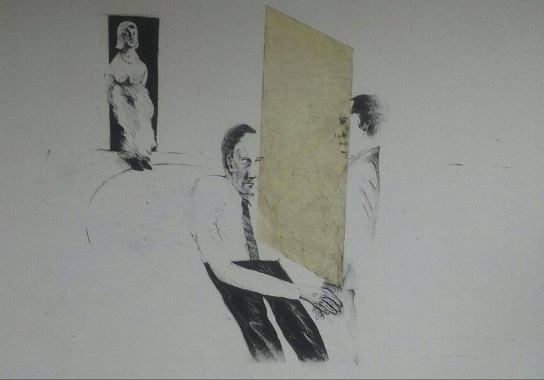 Kees Spermon: Zeefdruk, Conversation Piece Yellow kopen? Bied vanaf 40!