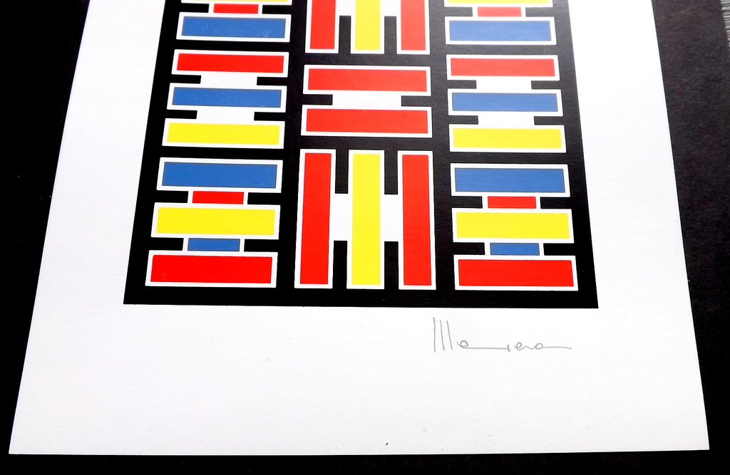 Oscar Maxera - Argentinie 12-01-1930 -  gesigneerde litho kopen? Bied vanaf 1!