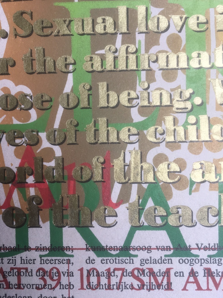 Simon Vinkenoog: Kleurenlitho, Openingsspeech De 3 Gratiën. kopen? Bied vanaf 1!