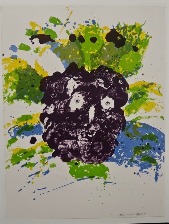 Jef Diederen: Litho, Zonder titel verkocht voor € 35!