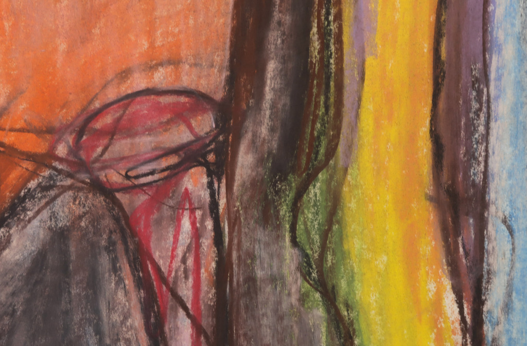 Adele Breteler: Krijttekening, Zonder titel kopen? Bied vanaf 1!