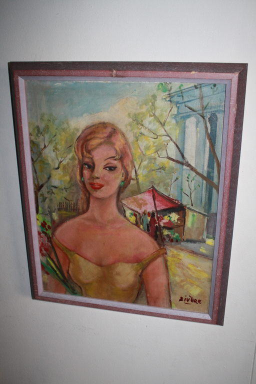 Parijse pin up dame - jaren 50 kopen? Bied vanaf 1!