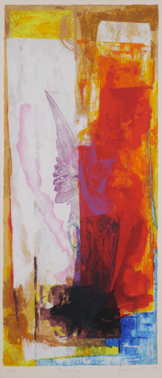 Piotr Konkel: Zeefdruk, Rising - Ingelijst kopen? Bied vanaf 35!