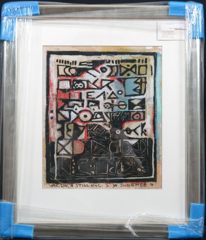 Hans Innemee: Acryl op papier, on a still - Ingelijst kopen? Bied vanaf 150!