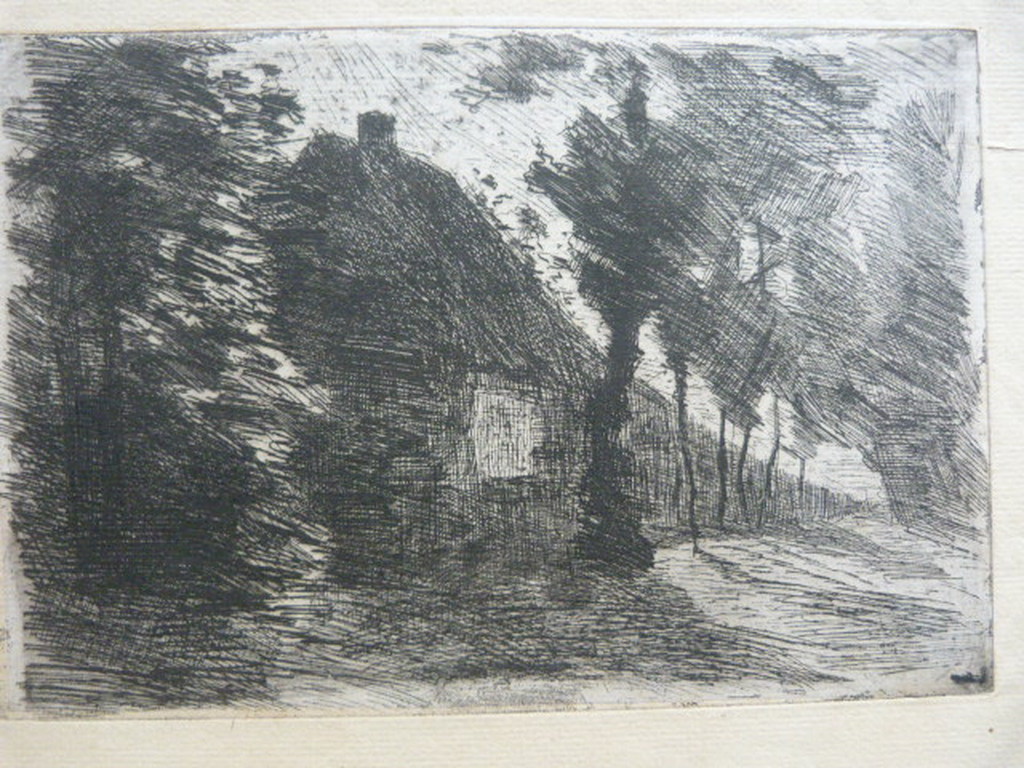 Antoon L. Koster  -  drie etsen. kopen? Bied vanaf 1!