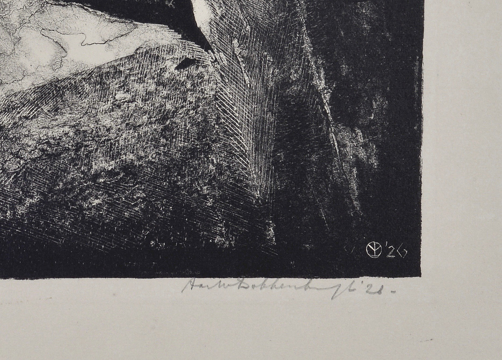 Aart van Dobbenburgh: Litho - Magnolia – 1926 kopen? Bied vanaf 25!