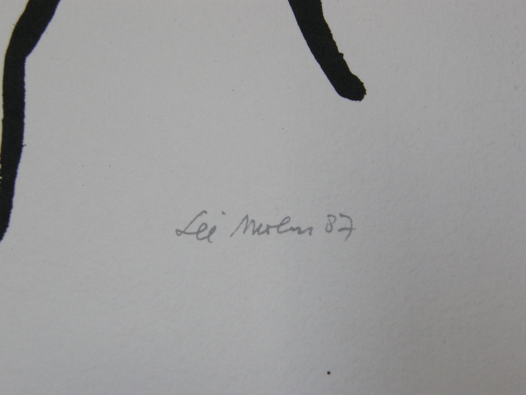 Lei Molin: zeefdruk, handgesigneerd kopen? Bied vanaf 1!