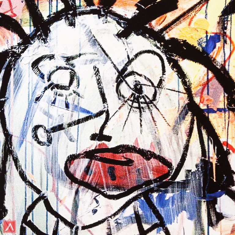 Paul Indrek Kostabi - Fine Tooth Comb - 75 ex, giclee, gesigneerd kopen? Bied vanaf 89!