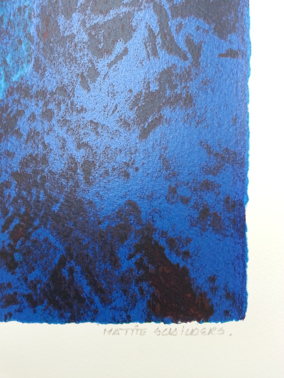 Mattie Schilders, Zeefdruk op papier, Titel;  kopen? Bied vanaf 40!