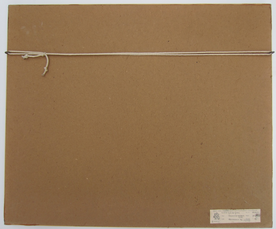 Gerrit Jan de Geus - Pastel/aquarel - Krommenie 1954 kopen? Bied vanaf 85!