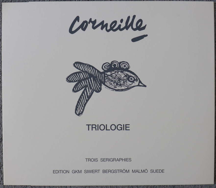 Corneille, album Triologie uit 1991. drie zeefdrukken in album. kopen? Bied vanaf 210!