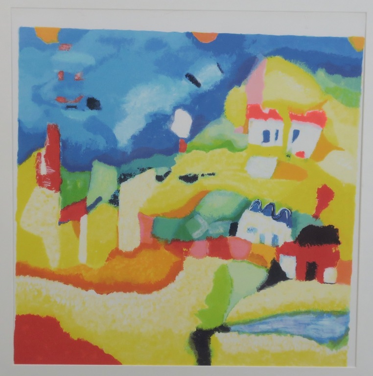 Saskia Bremer: Zeefdruk, Pedragosa - Ingelijst (groot) kopen? Bied vanaf 35!