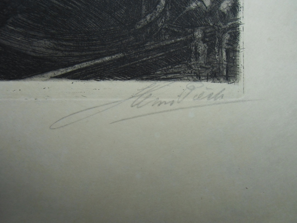 CAFE-SCENE  ///  ETS VAN HENRI CHRISTIAAN PIECK kopen? Bied vanaf 90!