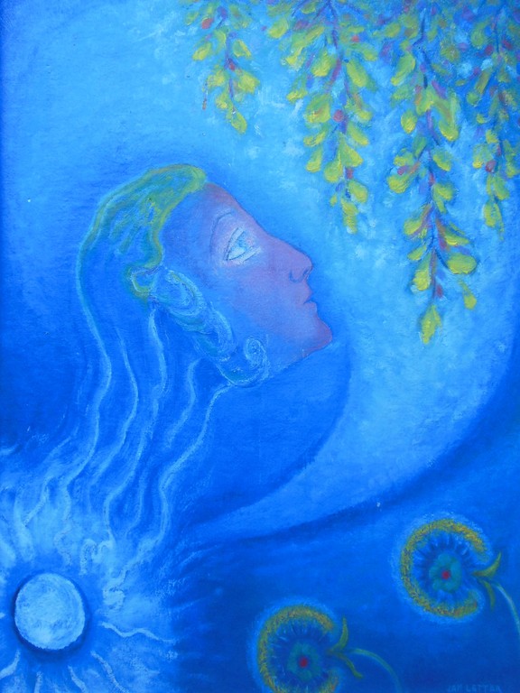 Jan Marinus Letter 1914-1989, Olieverf, Zonder titel verkocht voor € 65!