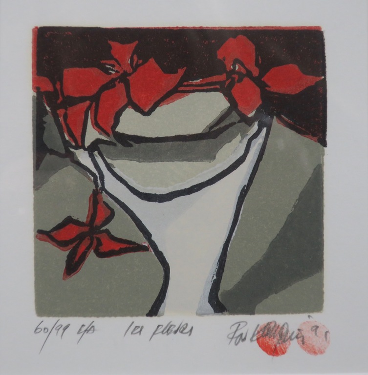 Fon Klement: Boarddruk, Zonder titel - Ingelijst (zeer mooi ingelijst) kopen? Bied vanaf 100!