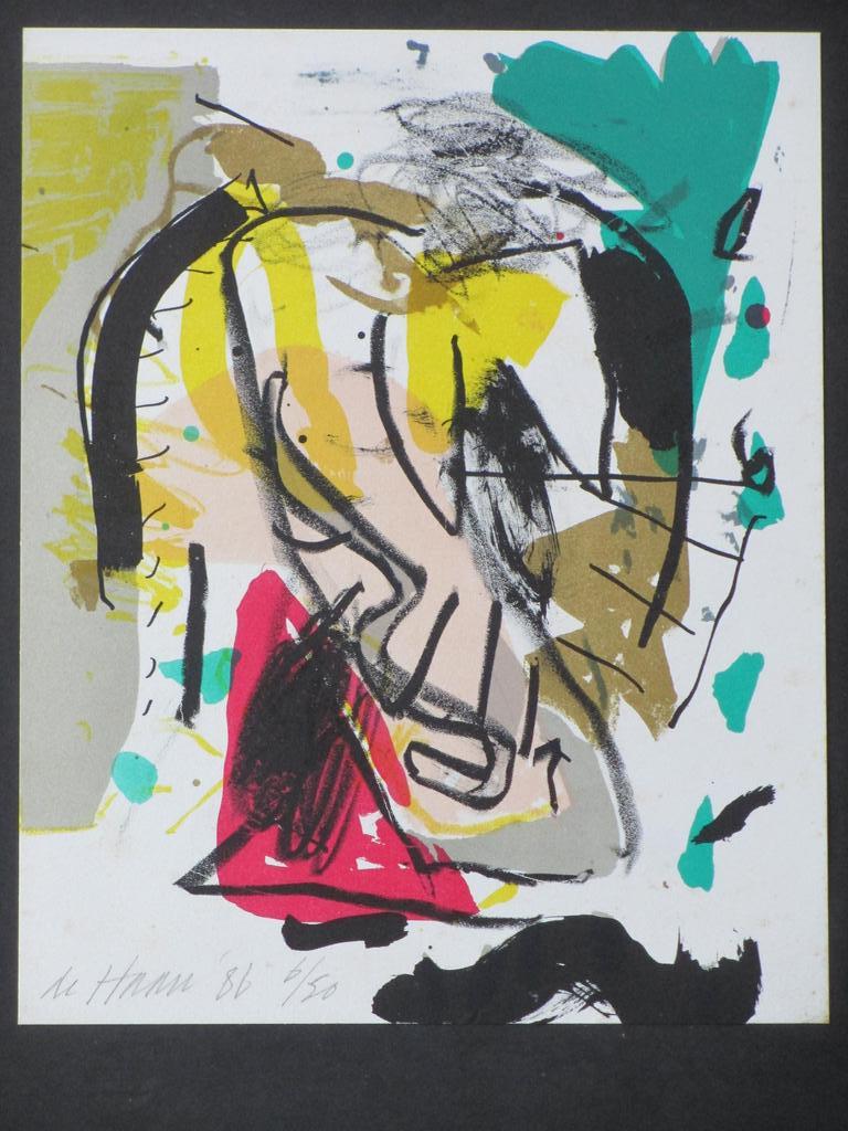 Jurjen de Haan, Compositie, Kleurenlitho kopen? Bied vanaf 70!