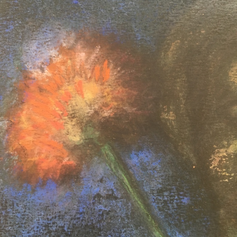Onbekende kunstenaar - Pastel op papier - Stilleven met portret zonder titel. kopen? Bied vanaf 1!