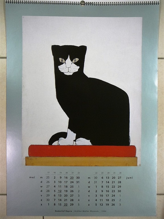 Bart van der Leck 1876 - 1958  Kalender uit 1994   kopen? Bied vanaf 50!
