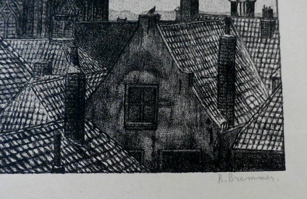 Rudolf Bremer - Litho -  kopen? Bied vanaf 45!