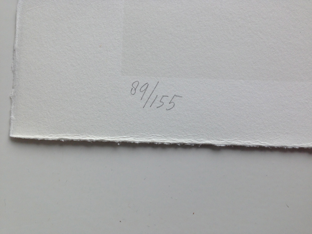 Klaas Gubbels, 1981, gesigneerd, zeefdruk, tafel & stoelen kopen? Bied vanaf 95!