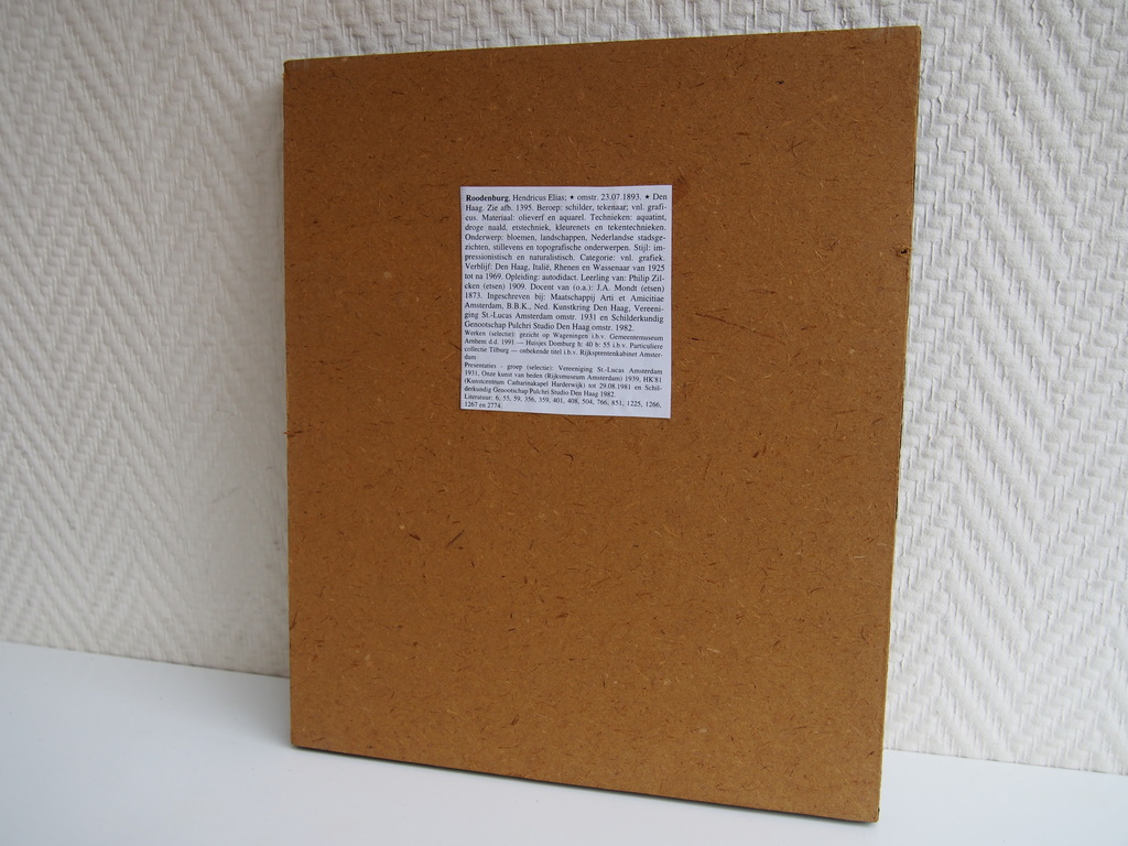 Hendrikus Roodenburg: ets, brugje Edam, 1959 kopen? Bied vanaf 20!