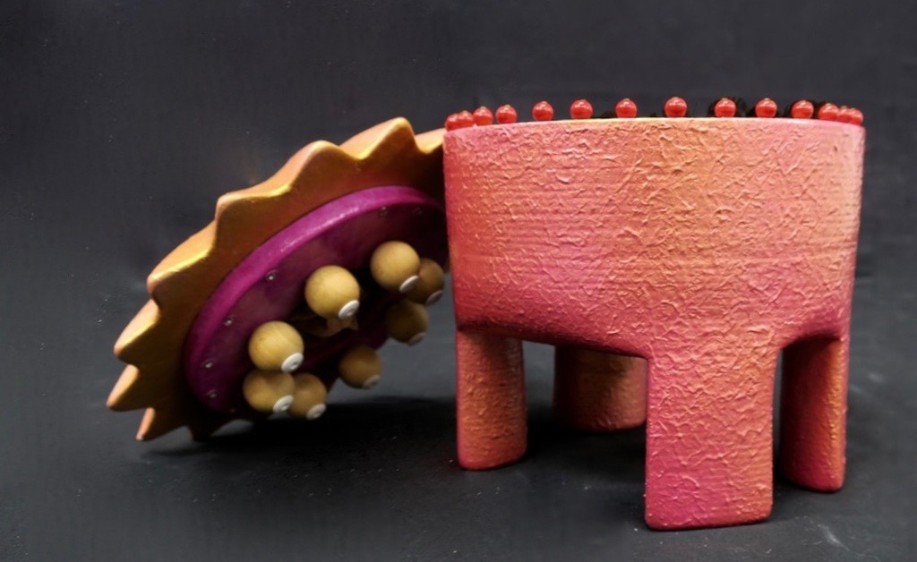 Marja Steinmetz: Object hout, Stardust kopen? Bied vanaf 20!