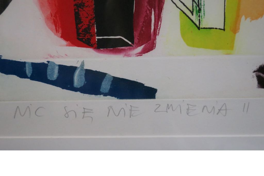 Henryk Ozog: Ets, Nic Sie II - Ingelijst kopen? Bied vanaf 35!