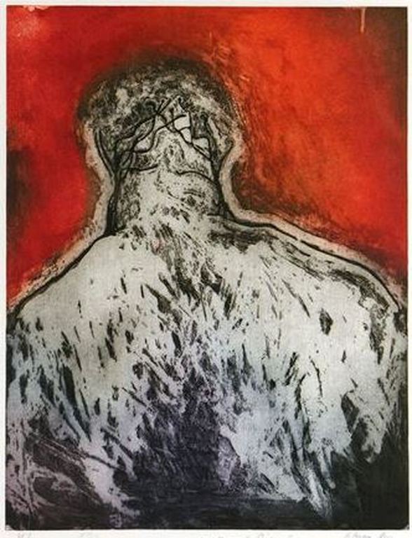 Ad Arma: Ets en aquatint, Dream in Japan I - Ingelijst kopen? Bied vanaf 80!