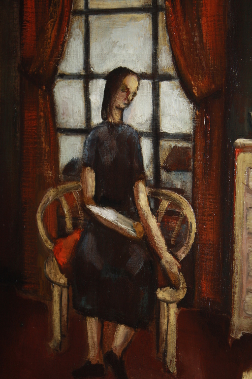 bijzonder naief schilderij NAAKT van MATTHIEU WIEGMAN bergense school kopen? Bied vanaf 1!