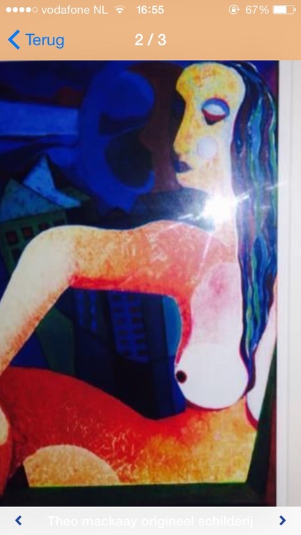 Theo mackaay olieverf  kopen? Bied vanaf 250!