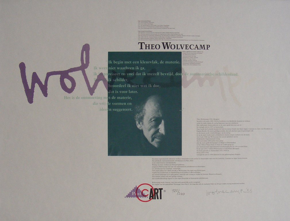 Theo Wolvecamp-Colofonblad kopen? Bied vanaf 35!