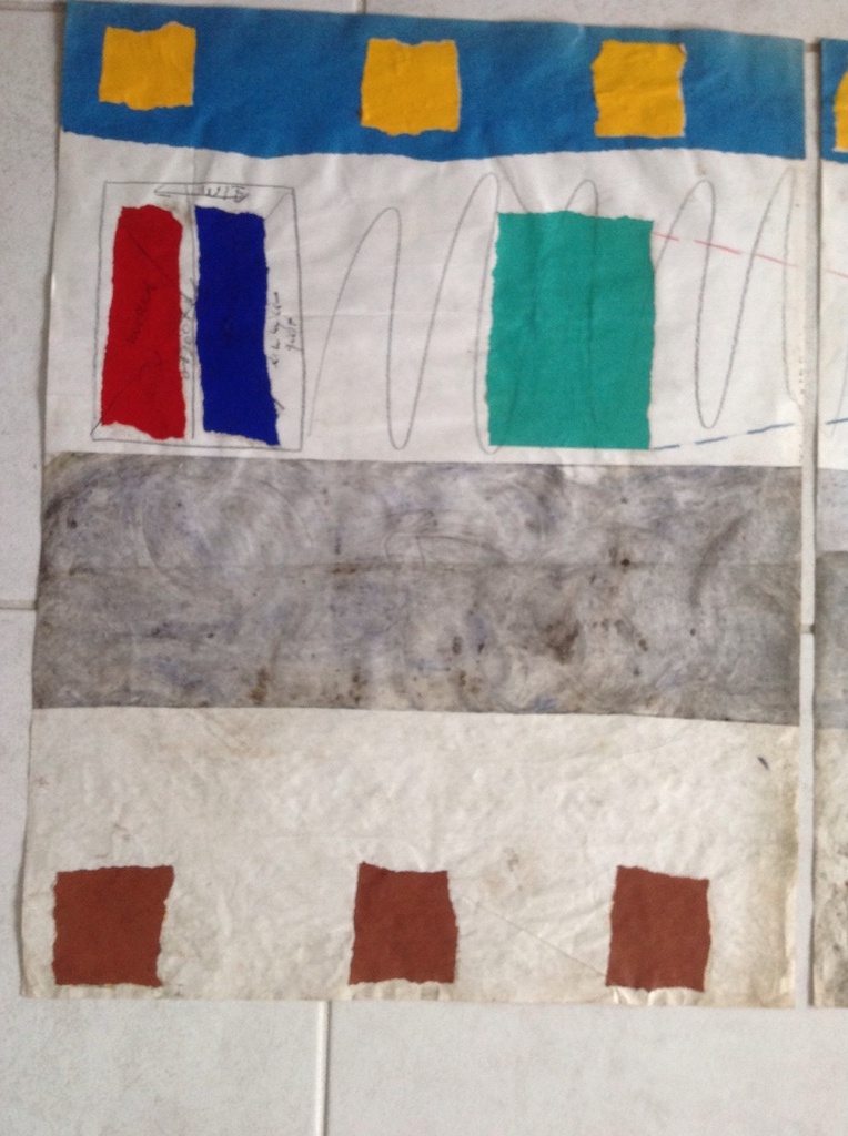 Hannes van Es, gemengde techniek / collage , Energie ,tweeluik  groot  kopen? Bied vanaf 1!