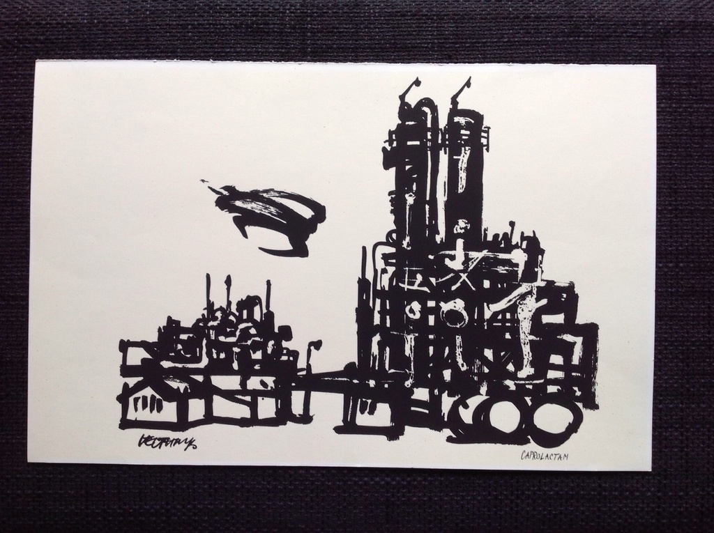 Max Velthuijs, Zeefdruk gesigneerd :Caprolactum 33 x 50 cm kopen? Bied vanaf 35!