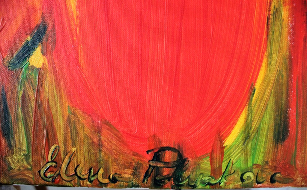 Elena Polyakova: Acrylverf ,  Tulpen kopen? Bied vanaf 145!