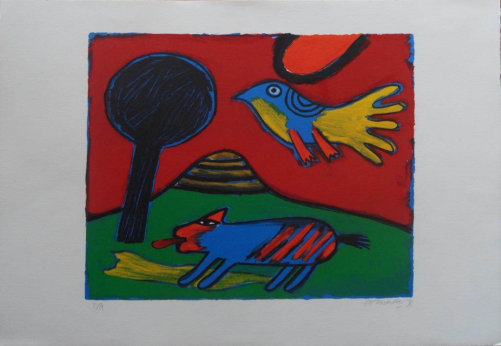 Corneille: zon, hond en vogel kopen? Bied vanaf 110!