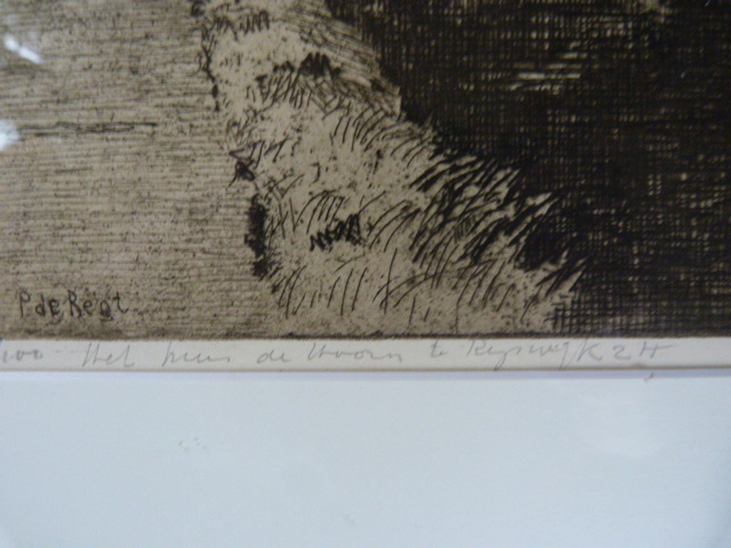 Piet de Regt  (1877 – 1960) - Het huis de Hoorn te Rijswijk ZH kopen? Bied vanaf 65!