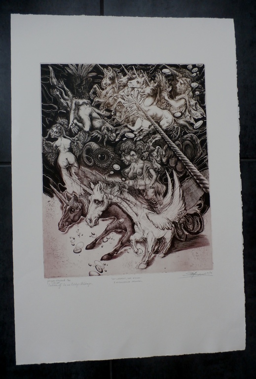 Hugo Besard - Ets - Titel: "Eenhoorn" - 1991/1992  kopen? Bied vanaf 55!