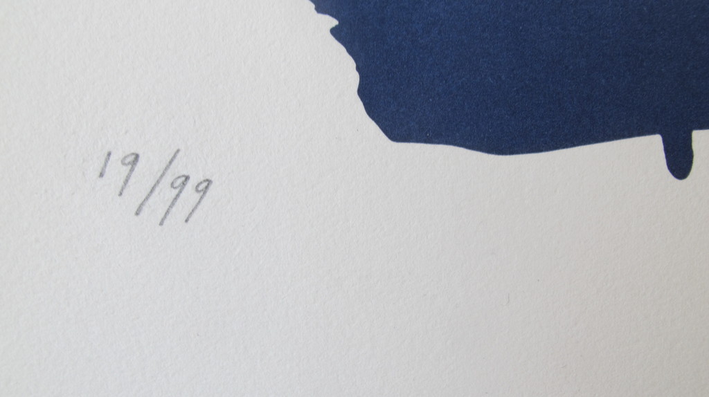 'Tres colors '- kleurenlithografie, gesigneerd, oplage 99 ex., 1986  kopen? Bied vanaf 49!