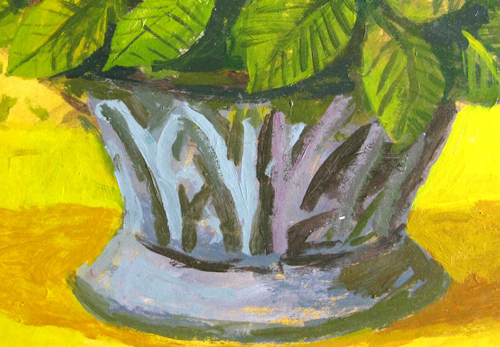 Hendrik Jan Visser (1945) - BOEKET - acryl op dik papier kopen? Bied vanaf 1!