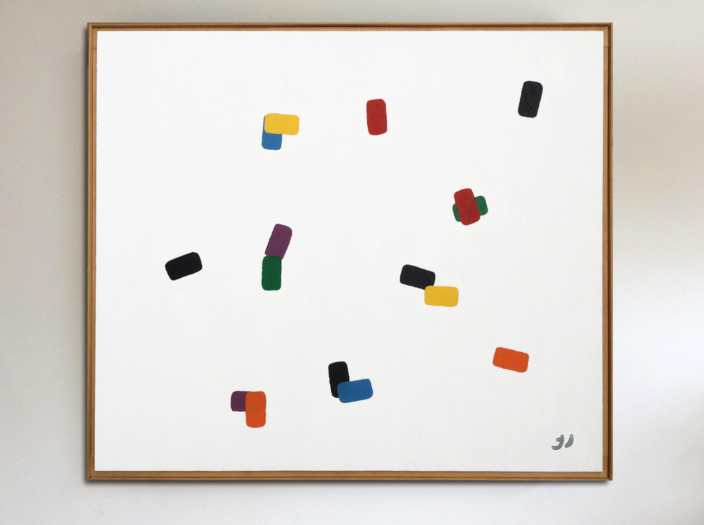 Jack Vissers - Jack Vissers - Something's Happening (Various) - acryl op hout kopen? Bied vanaf 195!