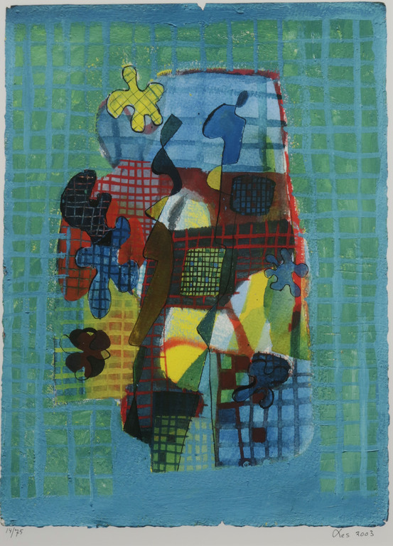 Anna Mes: Giclee, Compositie I - Ingelijst kopen? Bied vanaf 20!