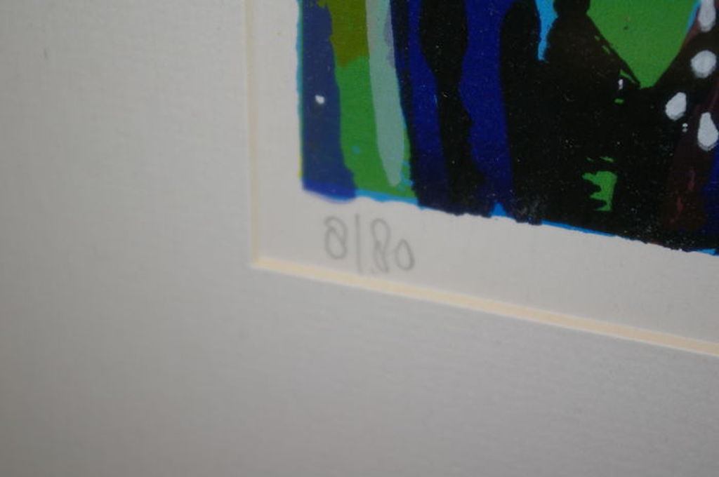 'Colour delight' - gesigneerde zeefdruk - oplage 80 ex. - 2002 kopen? Bied vanaf 1!