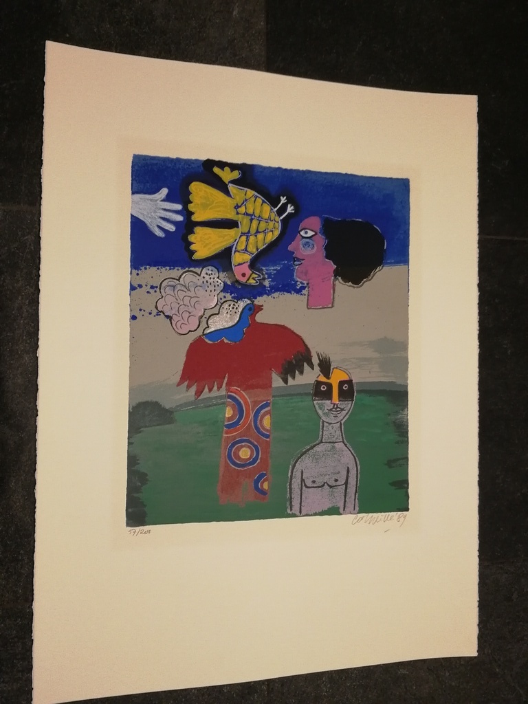 Corneille - Laatste keer - Rêves Peints - Handgesigneerde Litho - 1989 kopen? Bied vanaf 175!