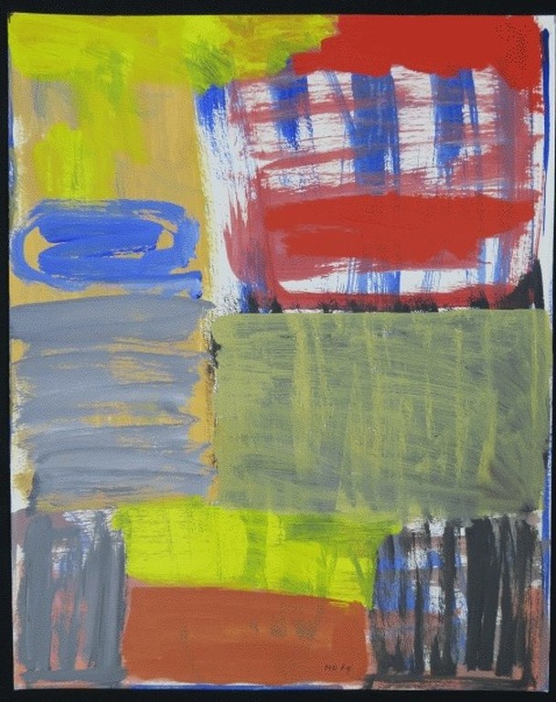 Maarten Dekker: Acryl op papier, Z.T. kopen? Bied vanaf 1!