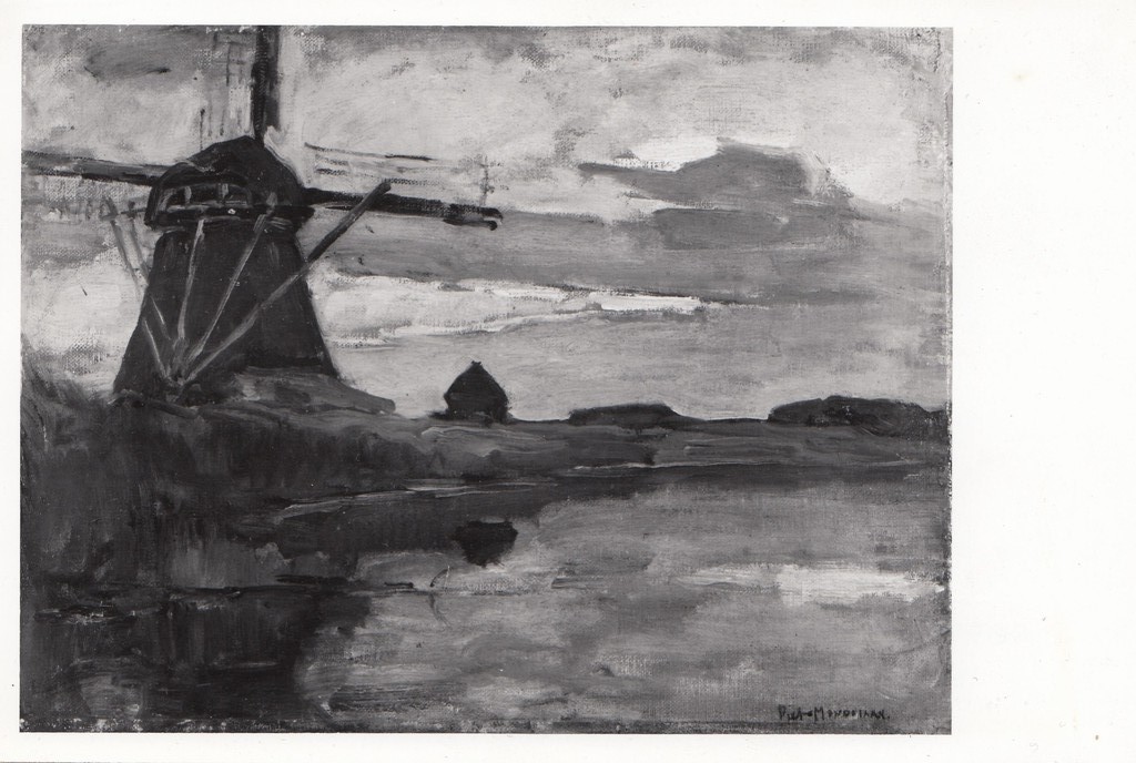 Piet Mondriaan: Onbekende Fotograaf, 2 foto's Huis en Molen aan het Gein kopen? Bied vanaf 1!