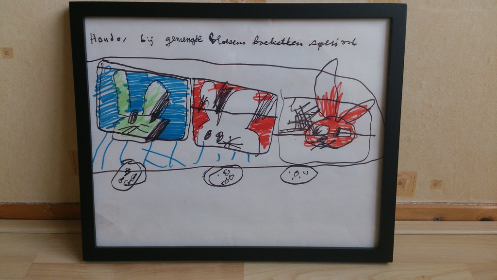 Herman Brood, tekening, Houder bij gemengde boeketten kopen? Bied vanaf 150!