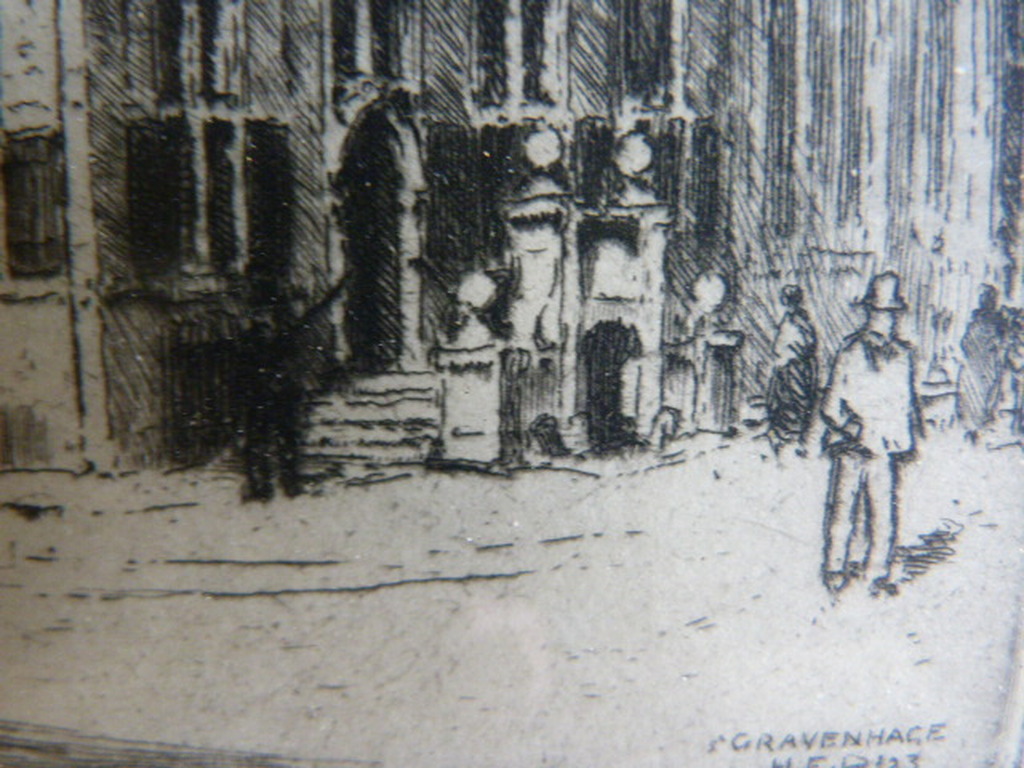 Het Stadhuis  -  Den Haag  -  ets. kopen? Bied vanaf 35!