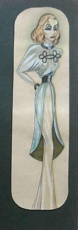 Leni Linthout, gemengde techniek, Greta Garbo, gesigneerd kopen? Bied vanaf 1!