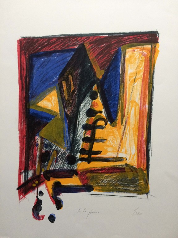 Theo Kuijpers, zeefdruk in perfecte staat 54/250 verkocht voor € 52!